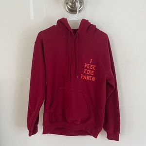 Kanye Yeezus I Feel Like Pablo Hoodie Sweatshirt